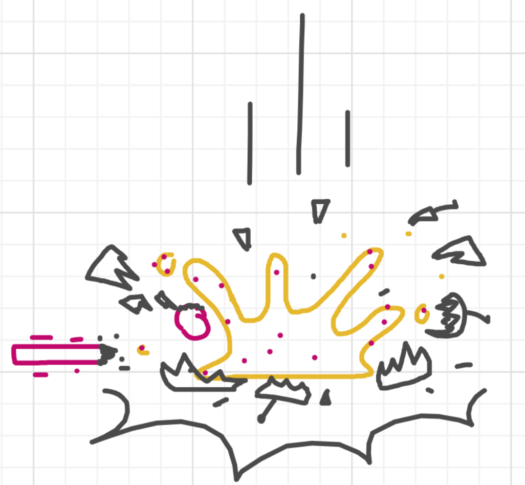 A panel from What's The Point, episode five of the Board Boards object show by Furretwalk/WalkingFurret.